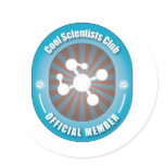 Cool Scientists Club stickers