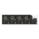 Cool scream graffiti bumper sticker