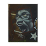 Cool Scream Graffiti Face Post Cards