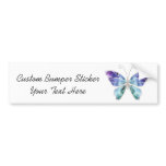 Cool Shades Rainbow Wings Butterfly bumper stickers