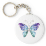 Cool Shades Rainbow Wings Butterfly keychains