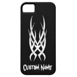 Cool Simple Elegant Classic Black White Tribal iPhone 5 Case