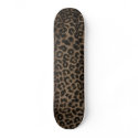 Cool Skateboard Leopard Print Deck NEW!