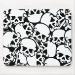cool skulls mouse mat