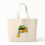 Cool smiley canvas bags