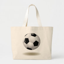 Cool Soccer Emblem Canvas Bag