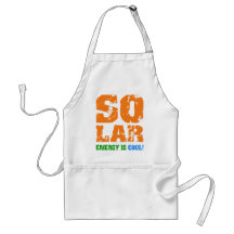 Cool solar energy aprons