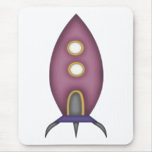 Cool Spaceship mouse pad