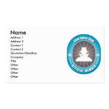 Cool Spies Club Business Card Templates