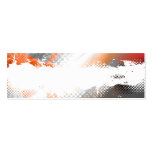 Cool Splatter Halftone Background business cards