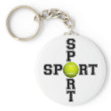 Cool Sport Tennis Cross keychains