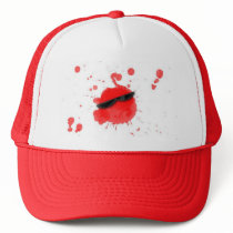 Cool Spot Blood Mesh Hat