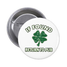 Cool St' Patrick's day designs Button