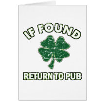 Cool St' Patrick's day designs Greeting Cards