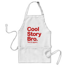 Cool Story Bro. Apron