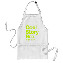 Cool Story Bro. Apron