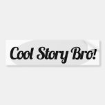 Cool Story Bro Bumper Sticker