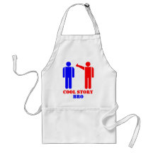 Cool Story Bro Ism Apron