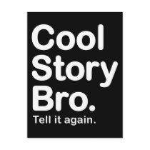 Cool Story Bro. Postcard