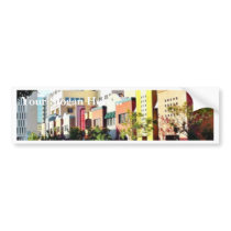 Cool Street In Hillcrest Bumper Stickers