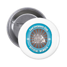Cool Surgeons Club Pinback Button