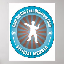Cool Tai Chi Practitioners Club Poster