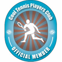 Cool Tennis Players Club Acrylic Cut Outs