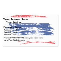 Cool Thai flag design Business Cards