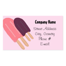 Cool Treats Business Card