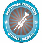Cool Trumpet Players Club photo sculptures