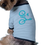 Cool Turquoise Bicycle Products pet clothing
