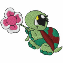 Cool Turtle Embroidered Shirt