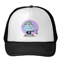 Cool Vampire Kid Mesh Hat