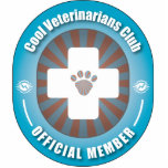 Cool Veterinarians Club photo sculptures