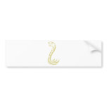 Cool Viper Snake Logo bumper stickers