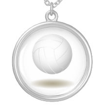 Cool Volleyball  Emblem 1 Pendants