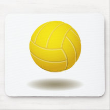Cool Volleyball  Emblem 2 Mouse Mat