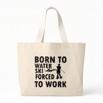 Cool Water skiing Designs Canvas Bag