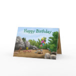 Cool Worm Birthday Card