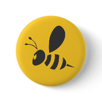 Cool Yellow Bee Icon Logo Shirt