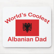Coolest Albanian Dad Mouse Pad