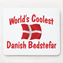 Coolest Danish Bedstefar Mouse Pads