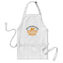 Coolest Girls Snowboard Aprons