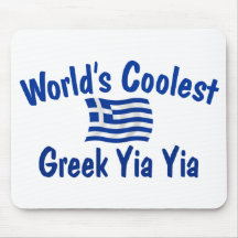 Coolest Greek Yia Yia Mouse Pad