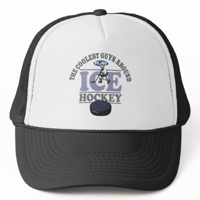 Coolest Guys Play Hockey Trucker Hats