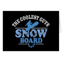 Coolest Guys Snowboard Card