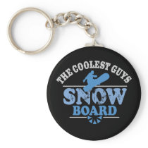 Coolest Guys Snowboard Keychain