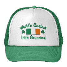Coolest Irish Grandma Trucker Hat