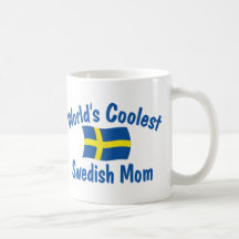 Coolest Swedish Mum Coffee Mugs