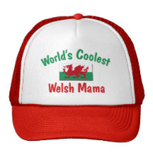 Coolest Welsh Mama Trucker Hats